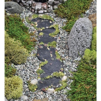 FiddleHead Fairy Garden Miniature SLATE MOSS PATH, 8.5" x 2", by Georgetown USA   141913341180